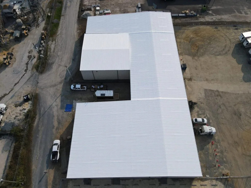 pre-engineered metal building frequently