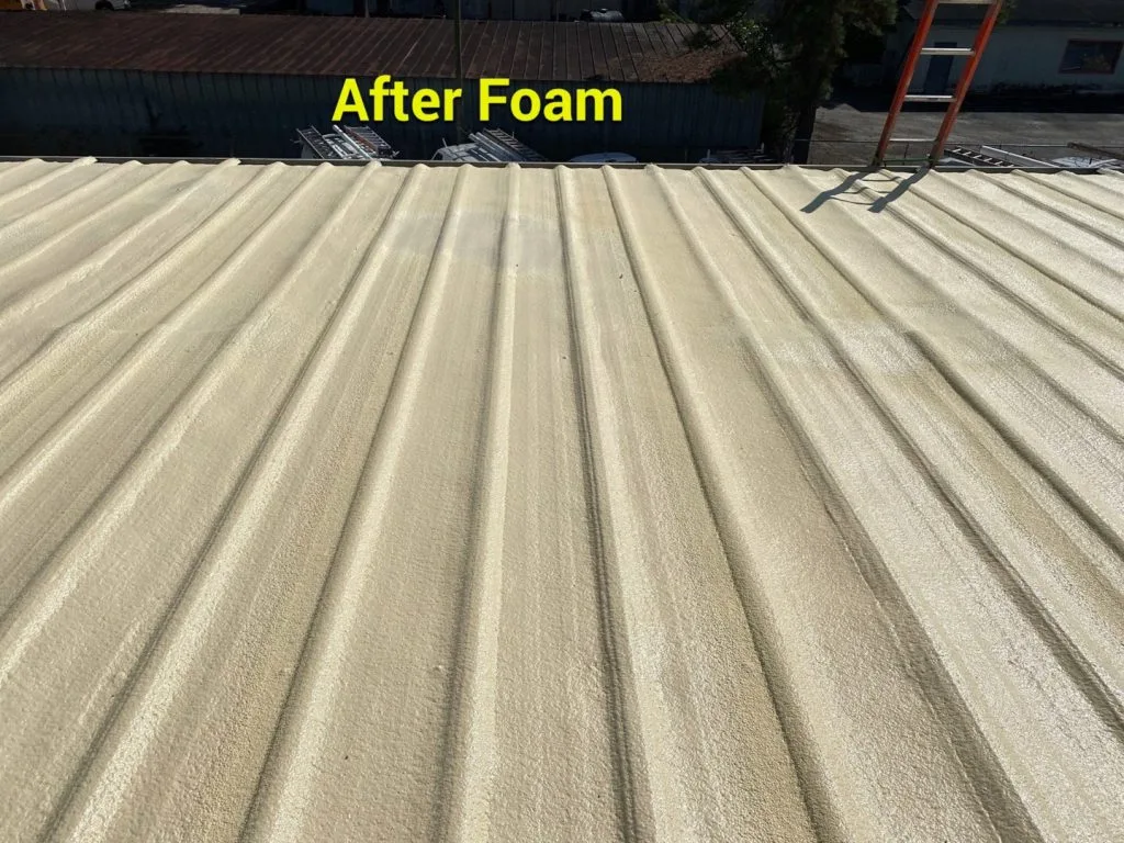 Spray Polyurethane Foam (SPF) roofing system