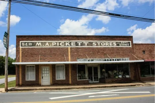 former M.A. Pickett Stores building