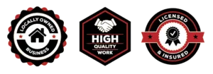 stylized marketing trust badges
