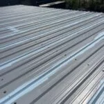 Roofing on commercial roof