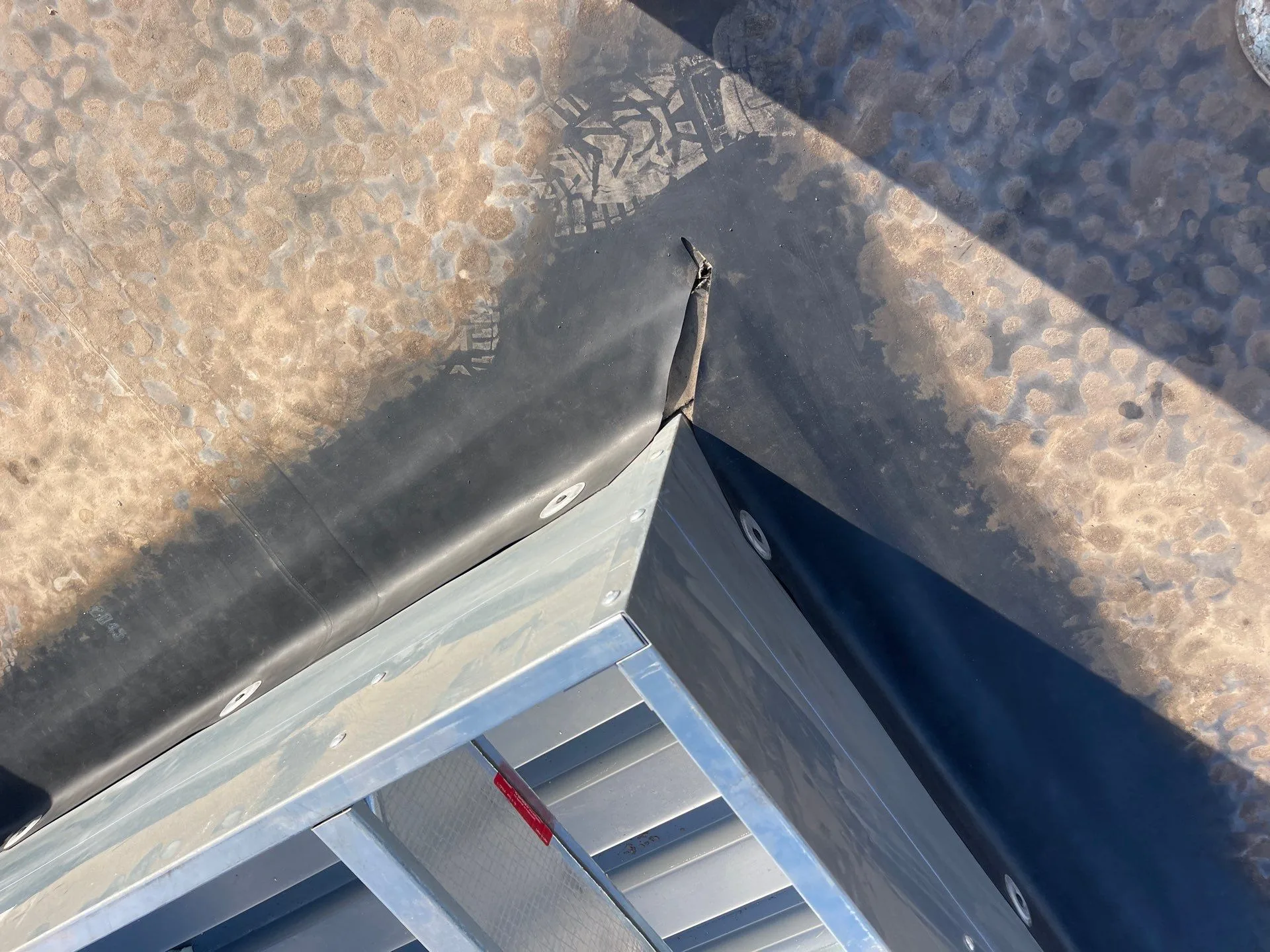 top view photo of roof