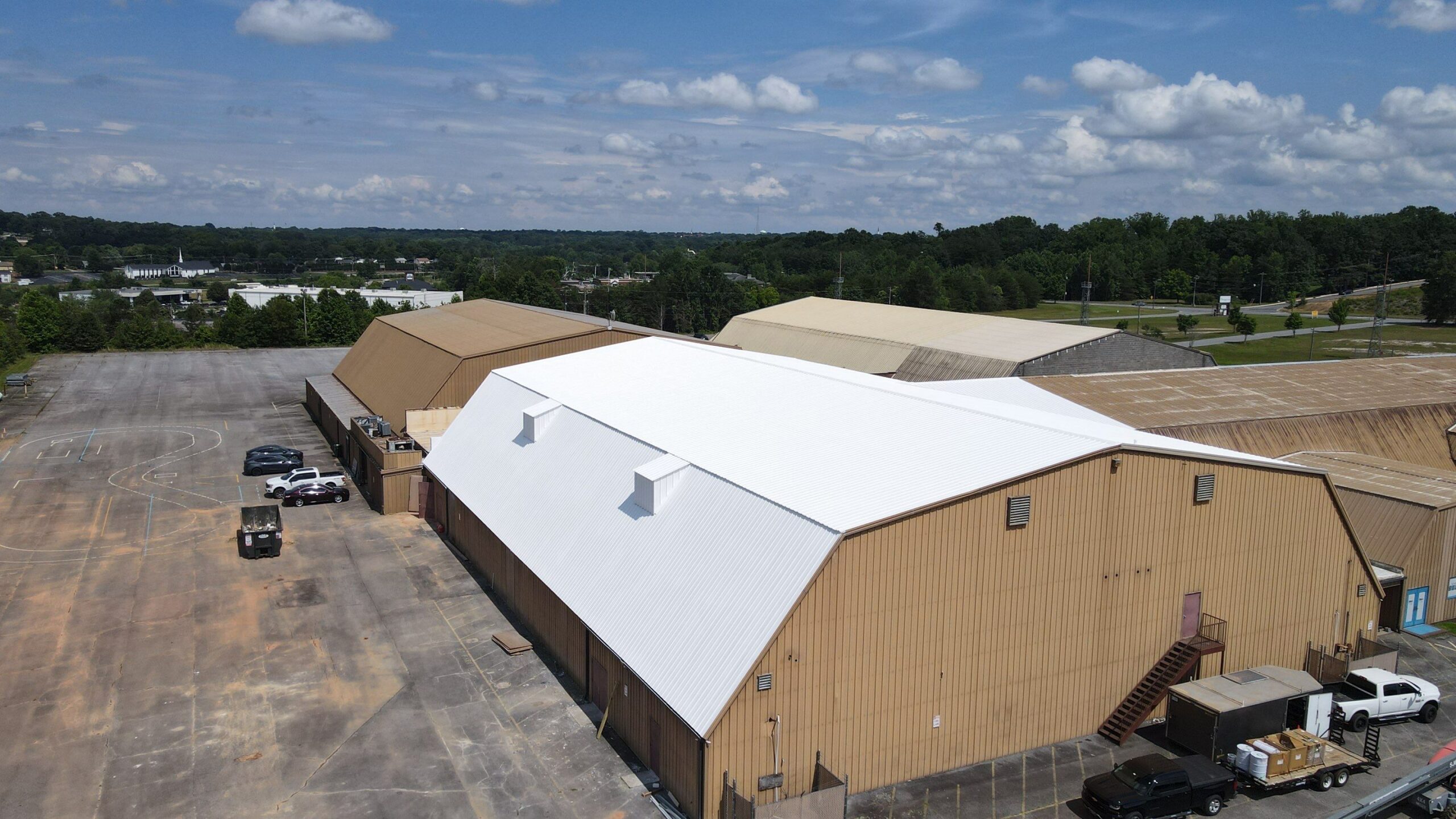Metal Roof Restoration Hickory NC | Sunny Sky