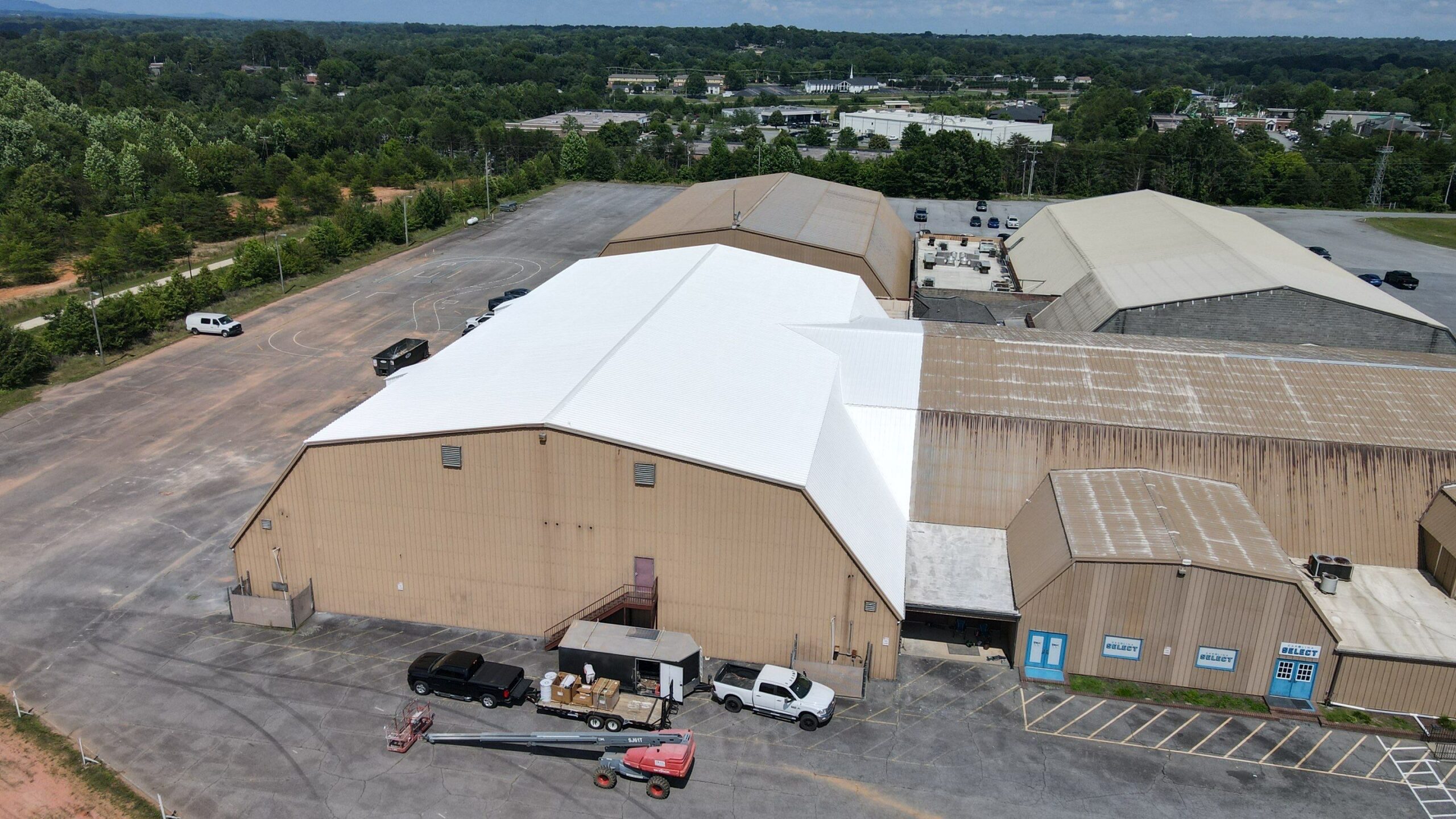 metal roof restoration Hickory NC — Sunny Sky Roofing