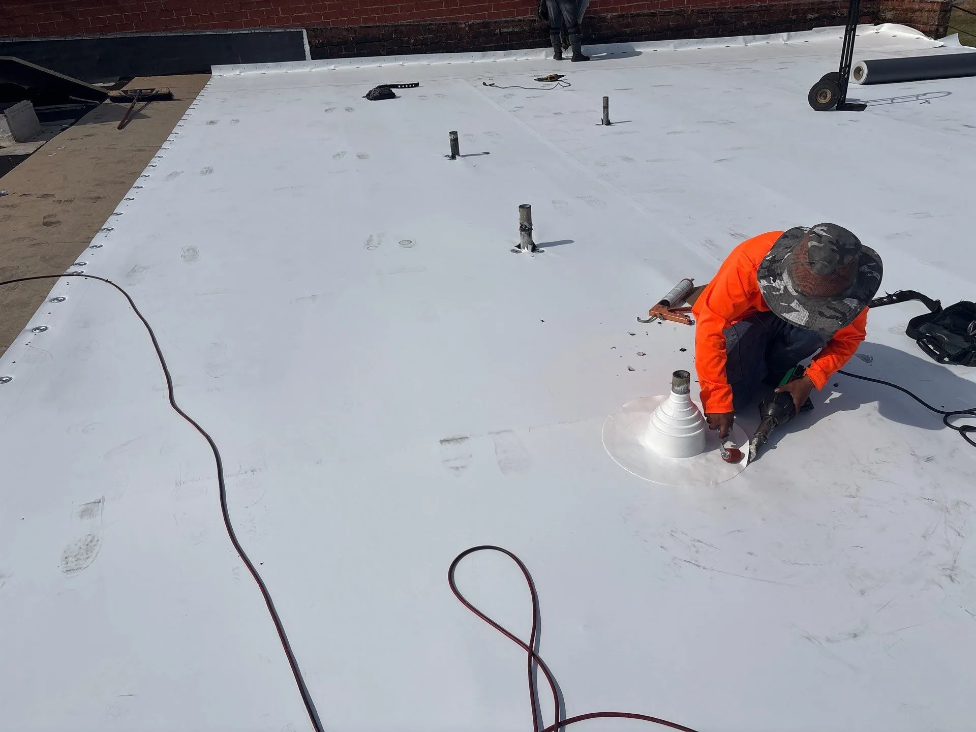 TPO Roofing High Point NC — Sunny Sky Roofing