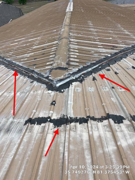 metal roof restoration Lexington NC — Sunny Sky Roofing