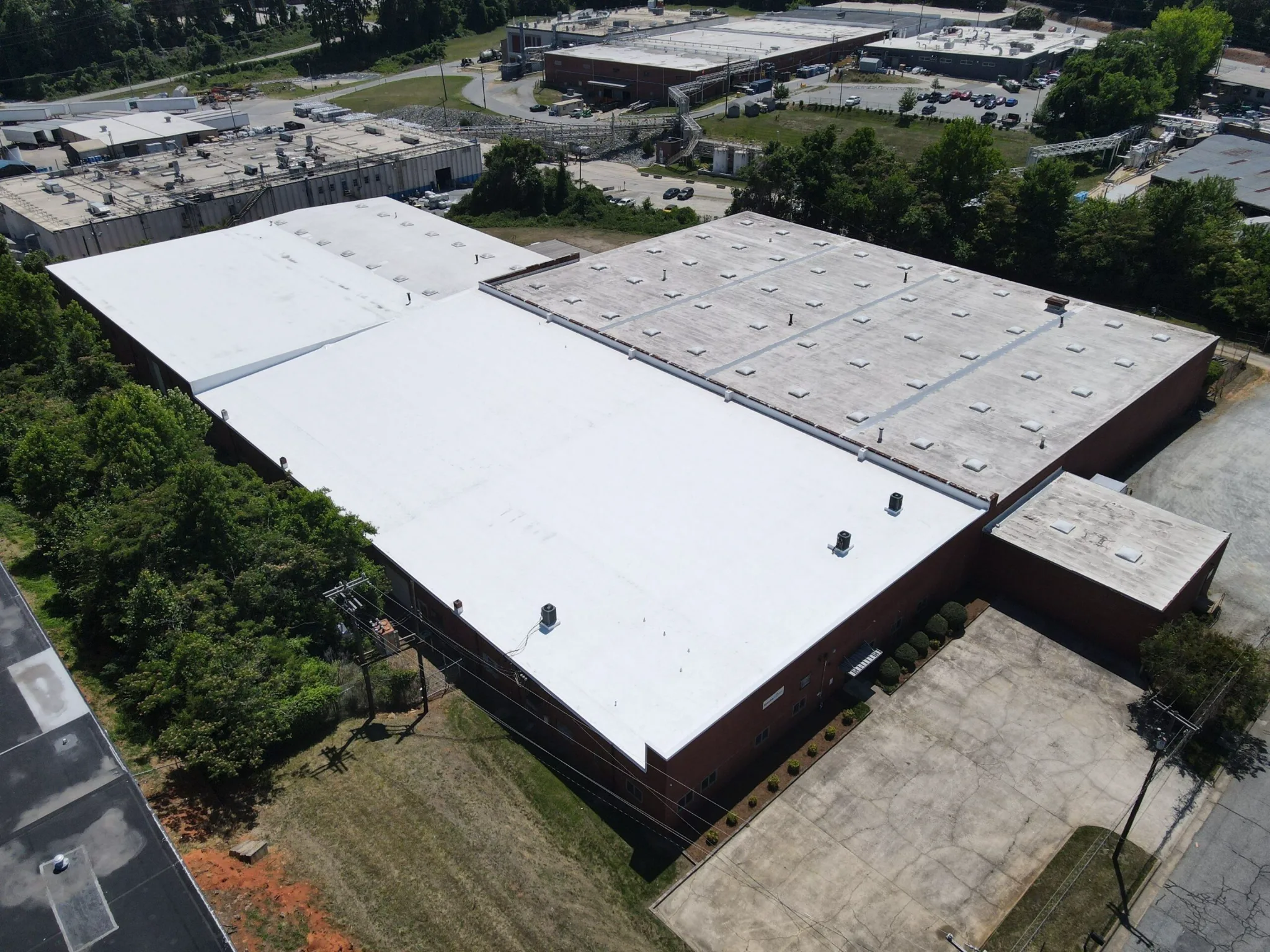 TPO Replacement High Point NC: 36,000 SF Warehouse Roof Replacement Case Study